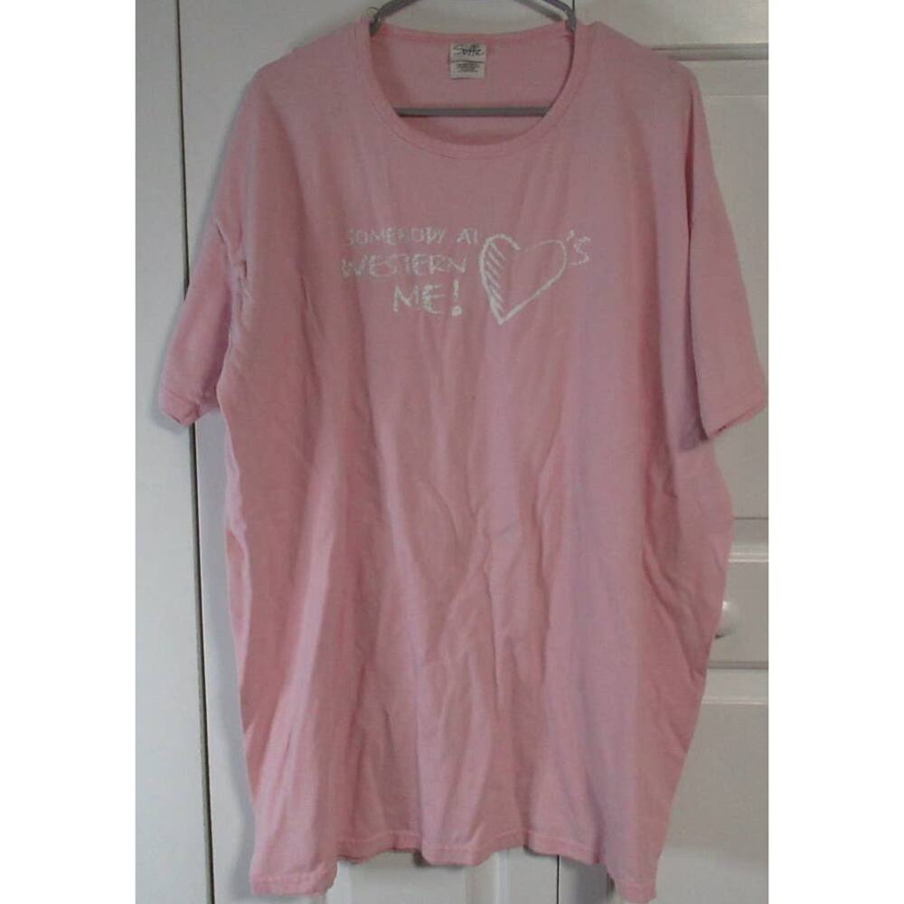 Soffe Western Love Pink Pajama top